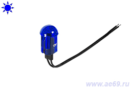 Лампа индикаторная WL-03(bl) 12В синяя