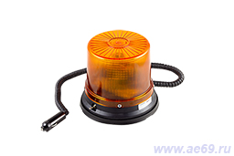  Фонарь проблесковый светодиод. МИМ 04 (LED) мал. (желтый, магнит) Россия
